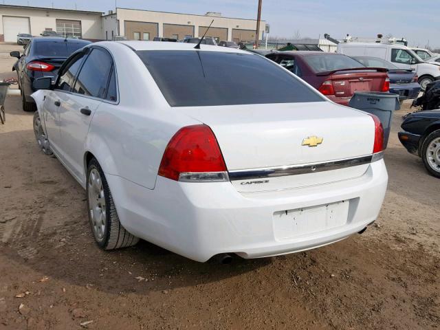 6G1MK5U24DL812163 - 2013 CHEVROLET CAPRICE PO WHITE photo 3