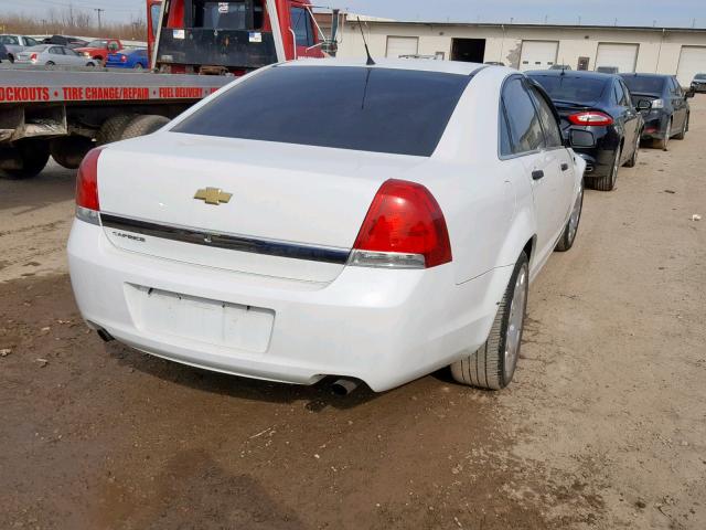 6G1MK5U24DL812163 - 2013 CHEVROLET CAPRICE PO WHITE photo 4