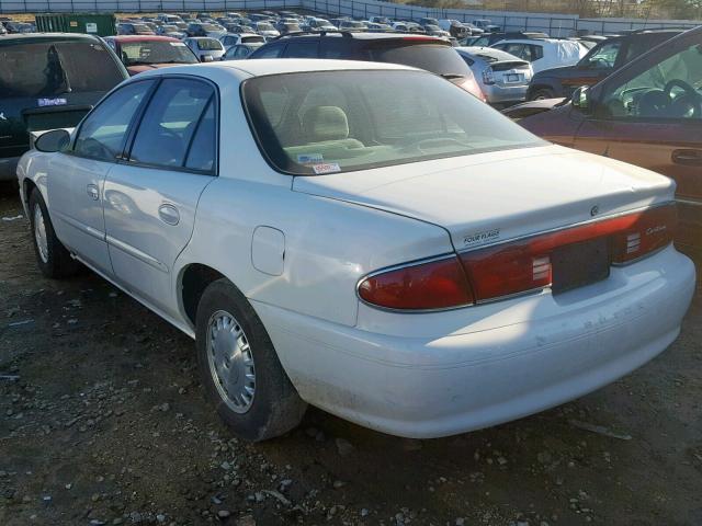 2G4WS52J841233959 - 2004 BUICK CENTURY CU WHITE photo 3