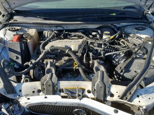 2G4WS52J841233959 - 2004 BUICK CENTURY CU WHITE photo 7