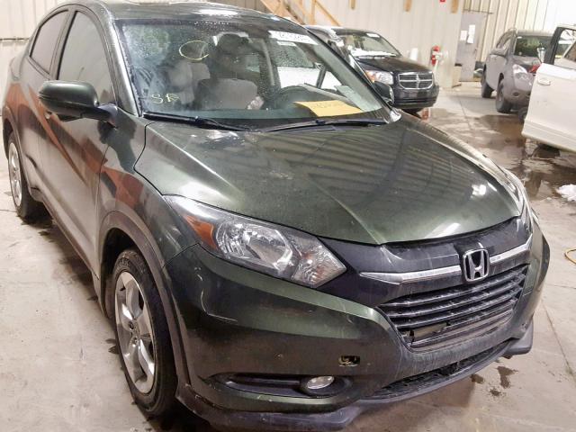 3CZRU6H53GM101565 - 2016 HONDA HR-V EX GREEN photo 1