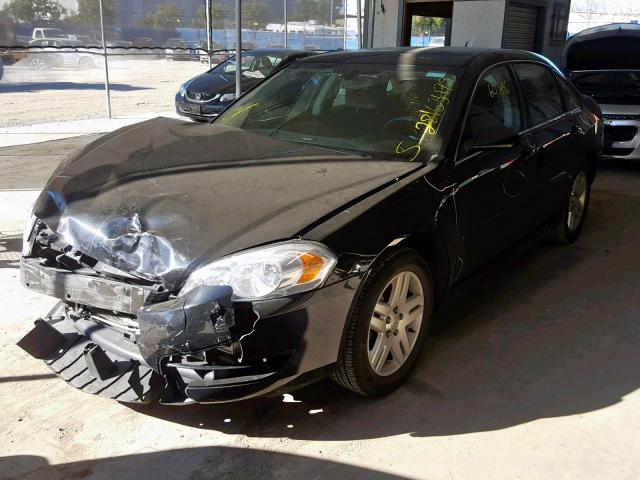 2G1WB5E37G1179679 - 2016 CHEVROLET IMPALA LIM BLACK photo 2