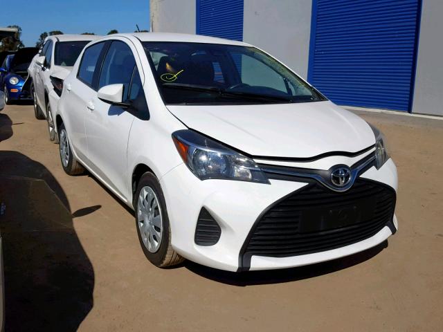 VNKKTUD37HA080180 - 2017 TOYOTA YARIS L WHITE photo 1