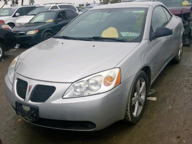 1G2ZH35N074125951 - 2007 PONTIAC G6 GT GRAY photo 2