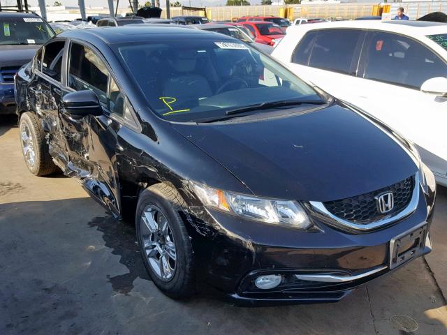 2HGFB2F92FH529896 - 2015 HONDA CIVIC EXL BLACK photo 1