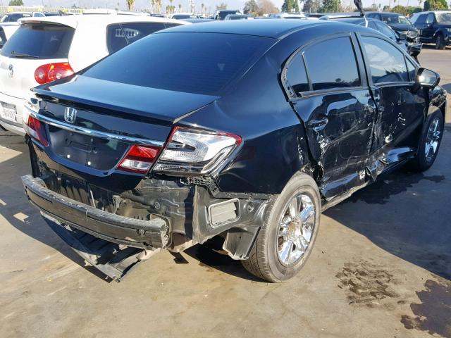 2HGFB2F92FH529896 - 2015 HONDA CIVIC EXL BLACK photo 4