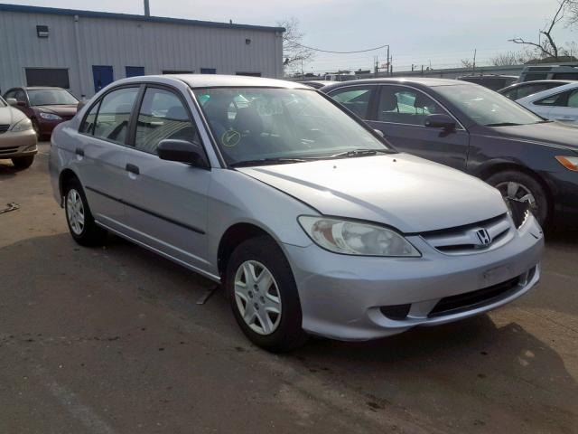 2HGES16464H638661 - 2004 HONDA CIVIC DX SILVER photo 1