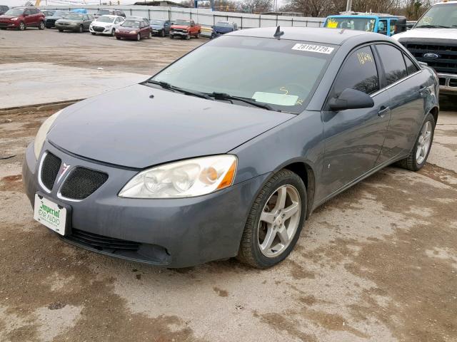 1G2ZH57N494113393 - 2009 PONTIAC G6 GT GRAY photo 2