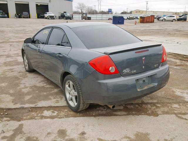 1G2ZH57N494113393 - 2009 PONTIAC G6 GT GRAY photo 3