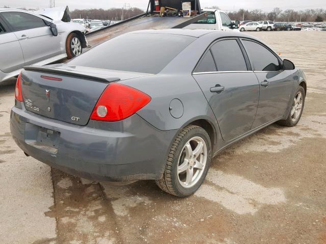 1G2ZH57N494113393 - 2009 PONTIAC G6 GT GRAY photo 4