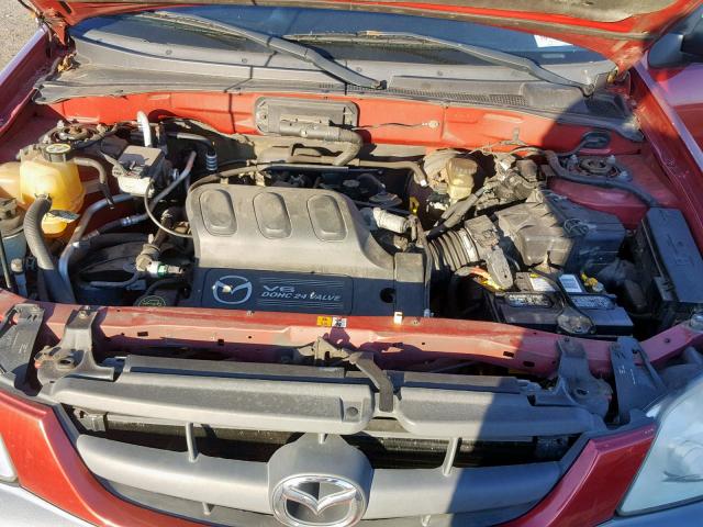 4F2CZ961X4KM18762 - 2004 MAZDA TRIBUTE ES 红色 照片 7