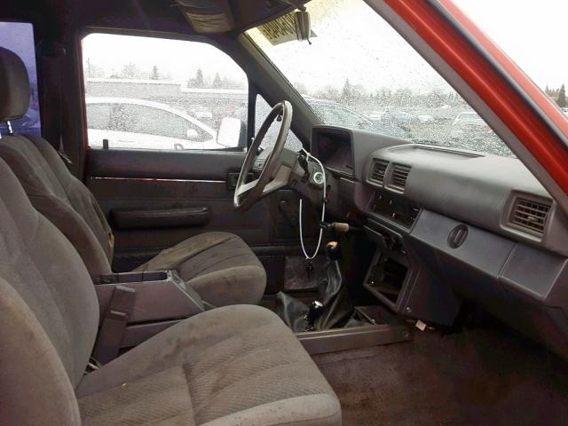 JT4RN67SXH5065696 - 1987 TOYOTA PICKUP XTR RED photo 5