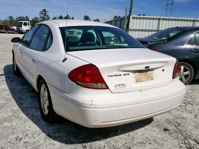 1FAFP55U24A108740 - 2004 FORD TAURUS SES WHITE photo 3