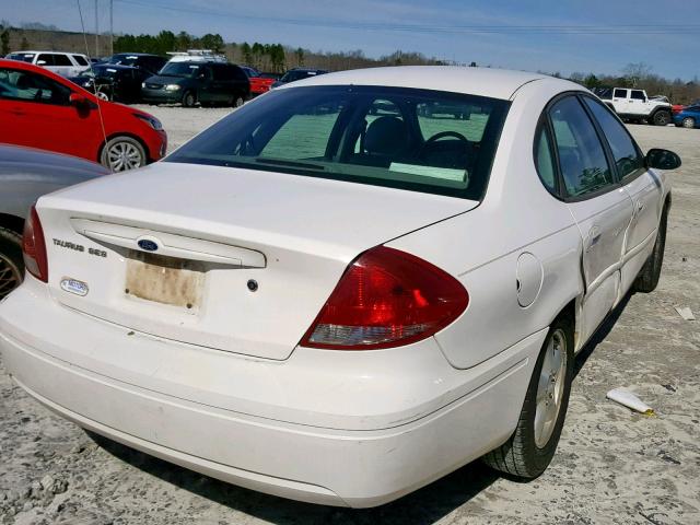 1FAFP55U24A108740 - 2004 FORD TAURUS SES WHITE photo 4