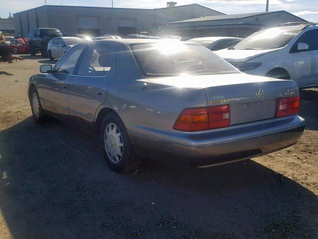 JT8BH22F9T0056505 - 1996 LEXUS LS 400 BROWN photo 3