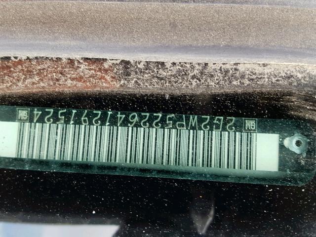 2G2WP522641291524 - 2004 PONTIAC GRAND PRIX WHITE photo 10