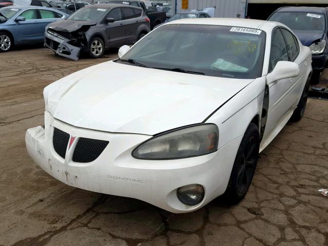 2G2WP522641291524 - 2004 PONTIAC GRAND PRIX WHITE photo 2