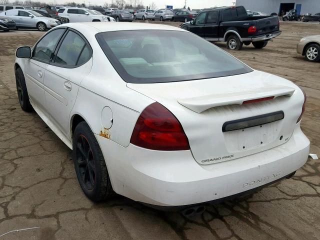 2G2WP522641291524 - 2004 PONTIAC GRAND PRIX WHITE photo 3