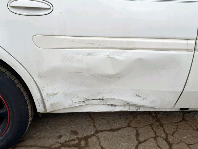 2G2WP522641291524 - 2004 PONTIAC GRAND PRIX WHITE photo 9