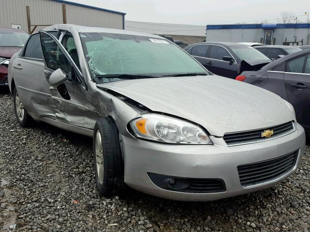 2G1WU581069192455 - 2006 CHEVROLET IMPALA LTZ SILVER photo 1