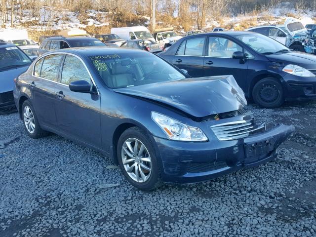 JNKCV61F39M353213 - 2009 INFINITI G37 BLUE photo 1