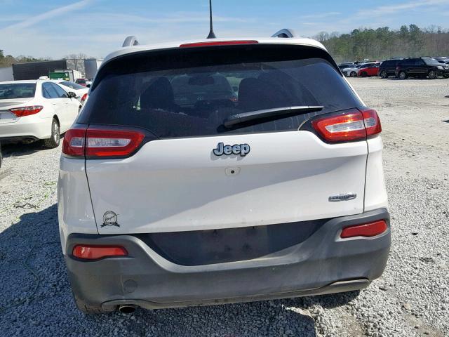 1C4PJLCB9HD219229 - 2017 JEEP CHEROKEE L WHITE photo 9