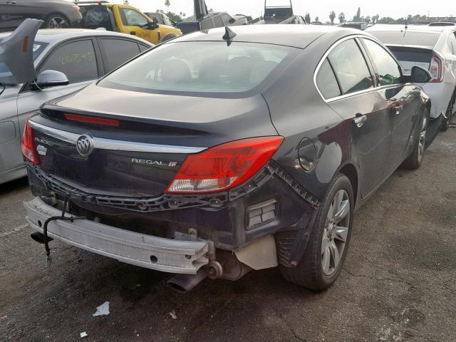 2G4GS5EV9D9248863 - 2013 BUICK REGAL PREM BLACK photo 4