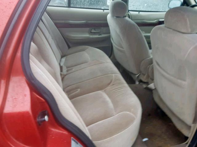 2MEFM75W4YX711443 - 2000 MERCURY GRAND MARQ RED photo 6