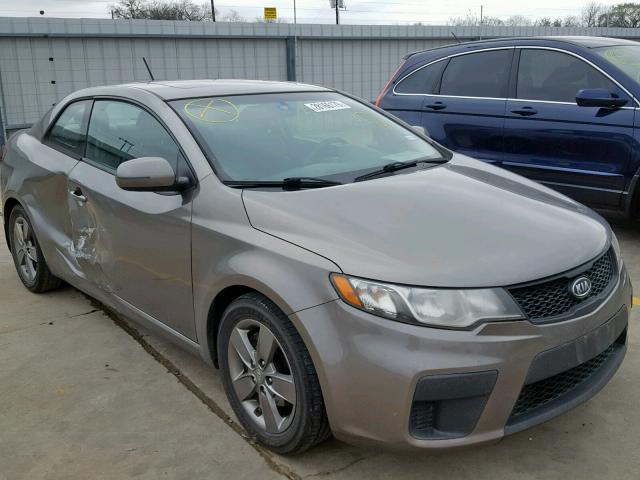 KNAFU6A26C5643314 - 2012 KIA FORTE EX GRAY photo 1