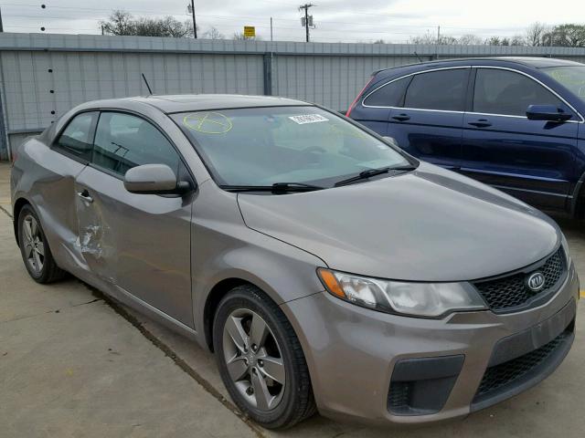 KNAFU6A26C5643314 - 2012 KIA FORTE EX GRAY photo 9