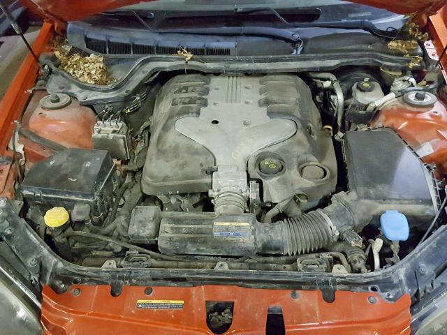 6G2ER57758L147203 - 2008 PONTIAC G8 ORANGE photo 7