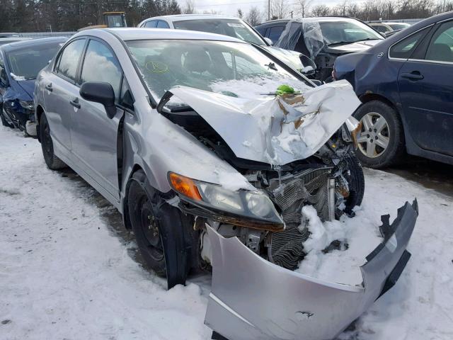 2HGFA16408H112491 - 2008 HONDA CIVIC DX-G SILVER photo 1