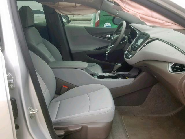 1G1ZB5ST5JF252890 - 2018 CHEVROLET MALIBU LS SILVER photo 5