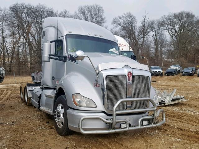 1XKYD49X4EJ415178 - 2014 KENWORTH CONSTRUCTI SILVER photo 1