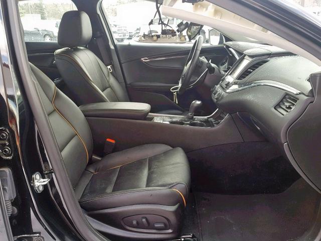 2G1125S35J9142802 - 2018 CHEVROLET IMPALA PRE შავი ფოტო 5