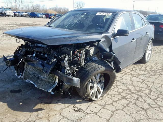 1G11H5SA9DF304939 - 2013 CHEVROLET MALIBU LTZ BLACK photo 2