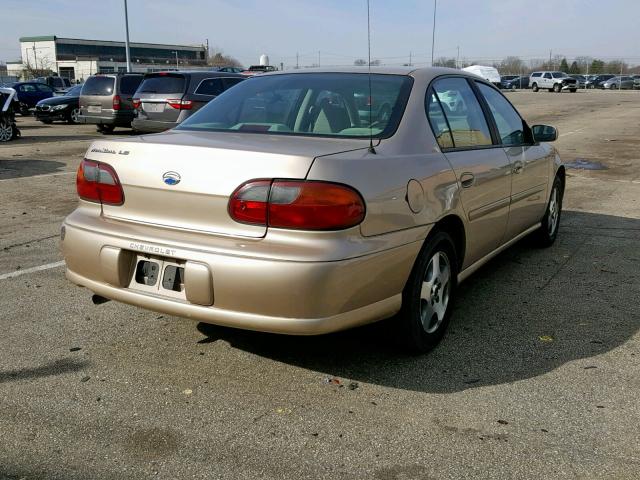 1G1NE52J83M685431 - 2003 CHEVROLET MALIBU LS Алтын фото 4