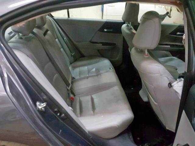 1HGCR2F81FA071000 - 2015 HONDA ACCORD EXL GRAY photo 6