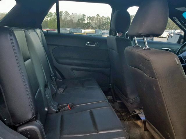 1FM5K8AR8GGB44615 - 2016 FORD EXPLORER P BLACK photo 6