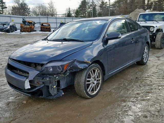 JTKDE177450053571 - 2005 TOYOTA SCION TC ნაცრისფერი ფოტო 2