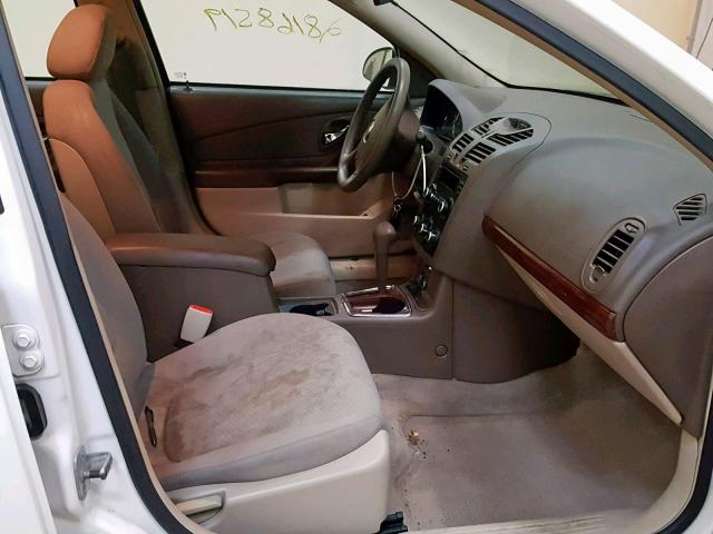 1G1ZS58F37F190108 - 2007 CHEVROLET MALIBU LS WHITE photo 5