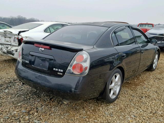 1N4BL11DX6N436900 - 2006 NISSAN ALTIMA SE BLACK photo 4