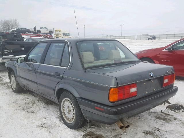 WBAAD2309K8846449 - 1989 BMW 325 I AUTO GREEN photo 3