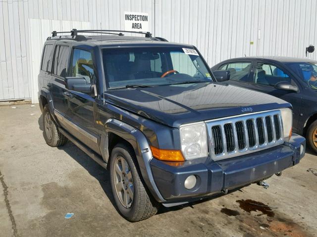 1J8HG68257C535723 - 2007 JEEP COMMANDER BLUE photo 10