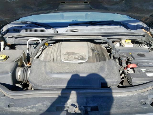 1J8HG68257C535723 - 2007 JEEP COMMANDER BLUE photo 7