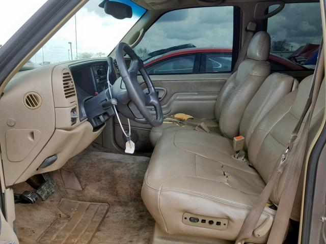 1GKEK13R1VJ725354 - 1997 GMC YUKON BROWN photo 5