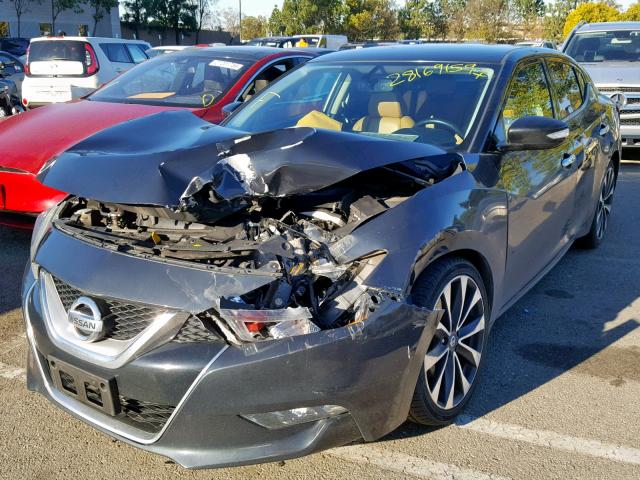 1N4AA6AP6GC412924 - 2016 NISSAN MAXIMA 3.5 BLACK photo 2