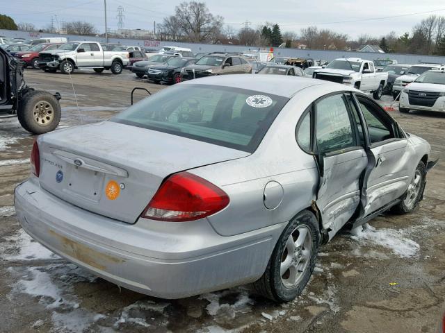 1FAFP55U74G110870 - 2004 FORD TAURUS SES SILVER photo 4