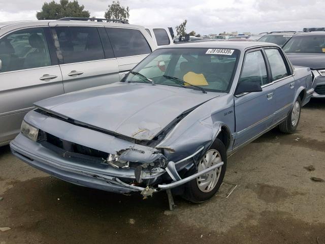 1G3AG55M9R6338015 - 1994 OLDSMOBILE CUTLASS CI 蓝色 照片 2