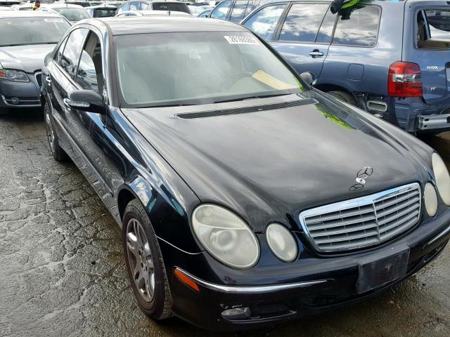 WDBUF56J76A776236 - 2006 MERCEDES-BENZ E 350 BLACK photo 1